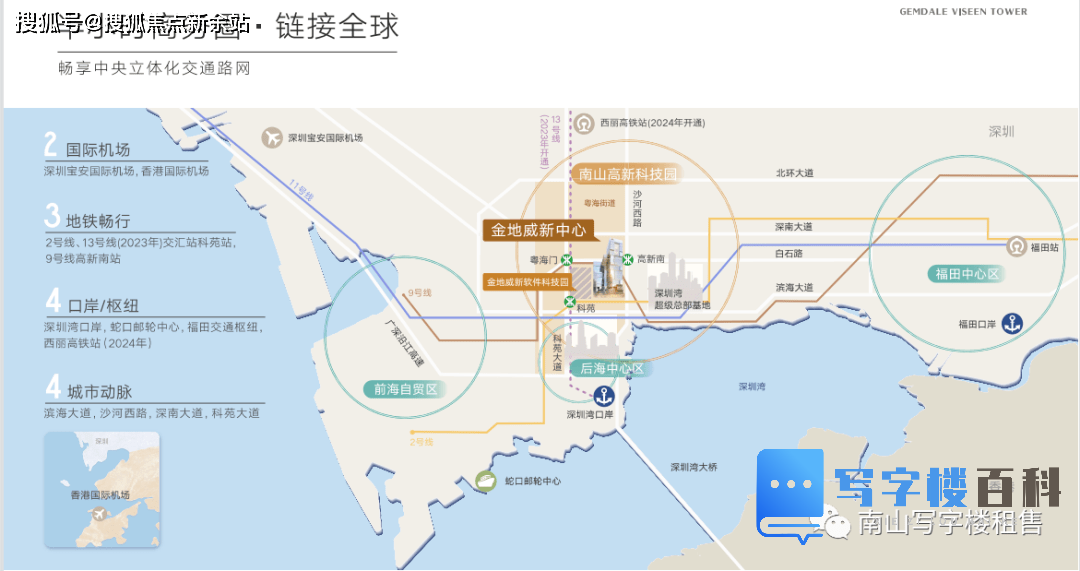 深圳南山【金地威新中心】写字楼招商中心-第4张图片-深圳楼盘简介