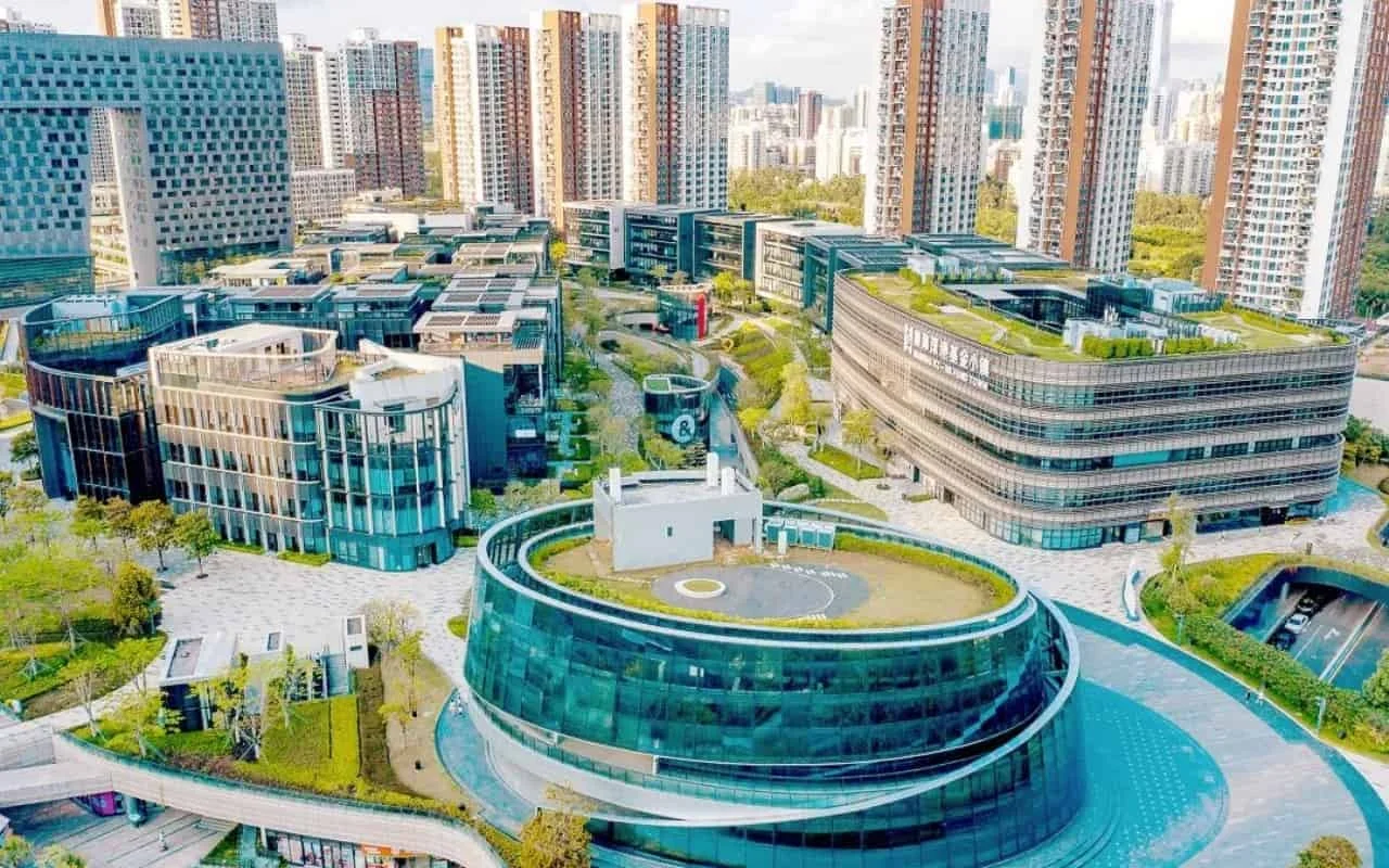 前海深港基金小镇 - 深圳南山区写字楼出租 · 资料图
