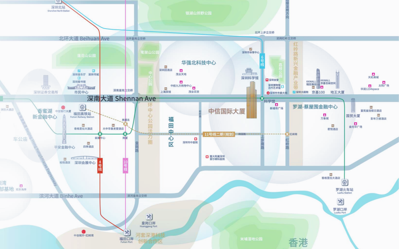 中信国际大厦 - 深圳福田区写字楼出租 · 资料图 5 中信国际大厦 楼盘图片