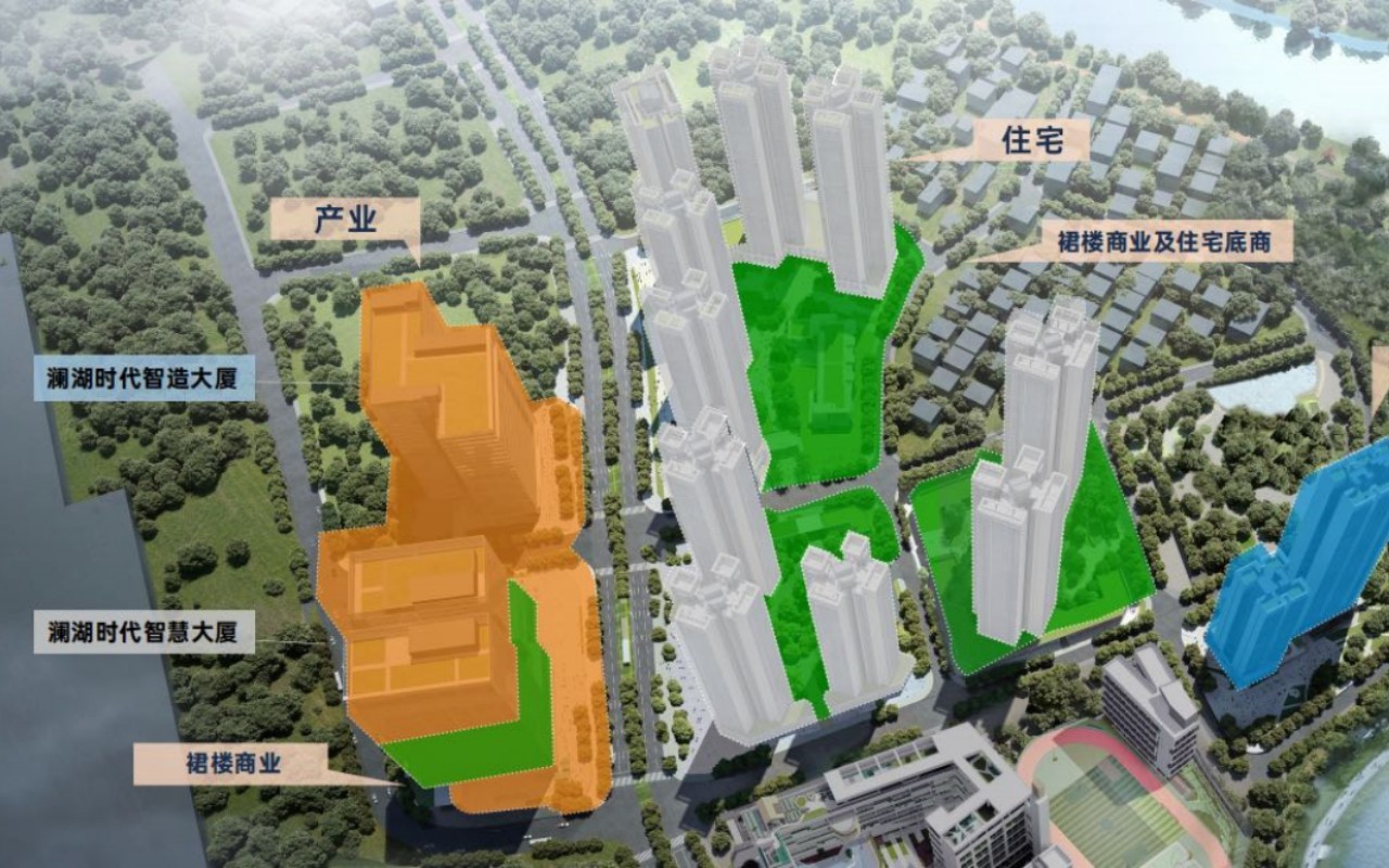 深物业澜湖时代数智港 - 深圳龙华区写字楼出租 · 资料图 4 深物业澜湖时代数智港 楼盘图片