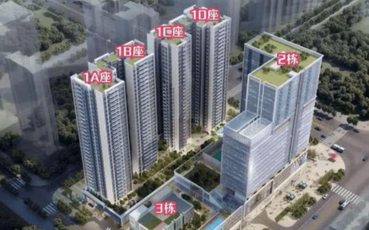 京地海樾府 - 深圳宝安区写字楼出租 · 资料图 3 京地海樾府 楼盘图片
