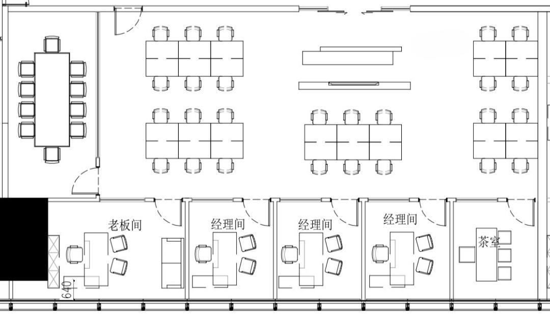 深圳湾SIC超级总部中心568平米精装办公室出租_超级总部基地 - 办公空间资料图 11 深圳湾SIC超级总部中心 户型图