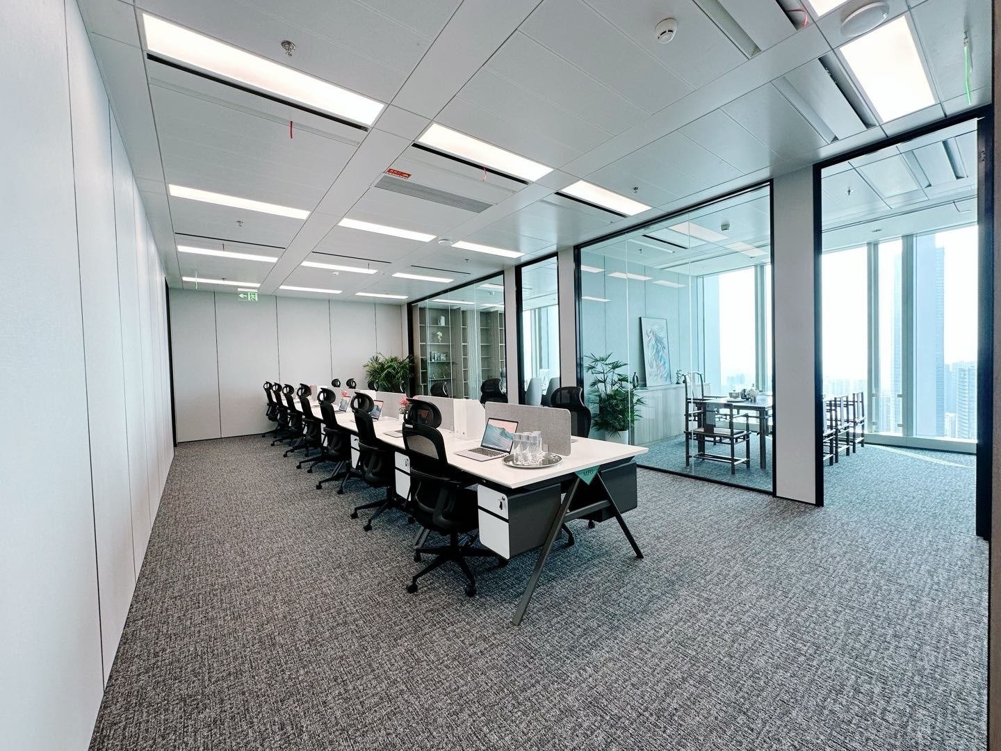 联想后海中心355平米精装办公室出租_后海 - 办公空间资料图 5 联想后海中心 办公室开间