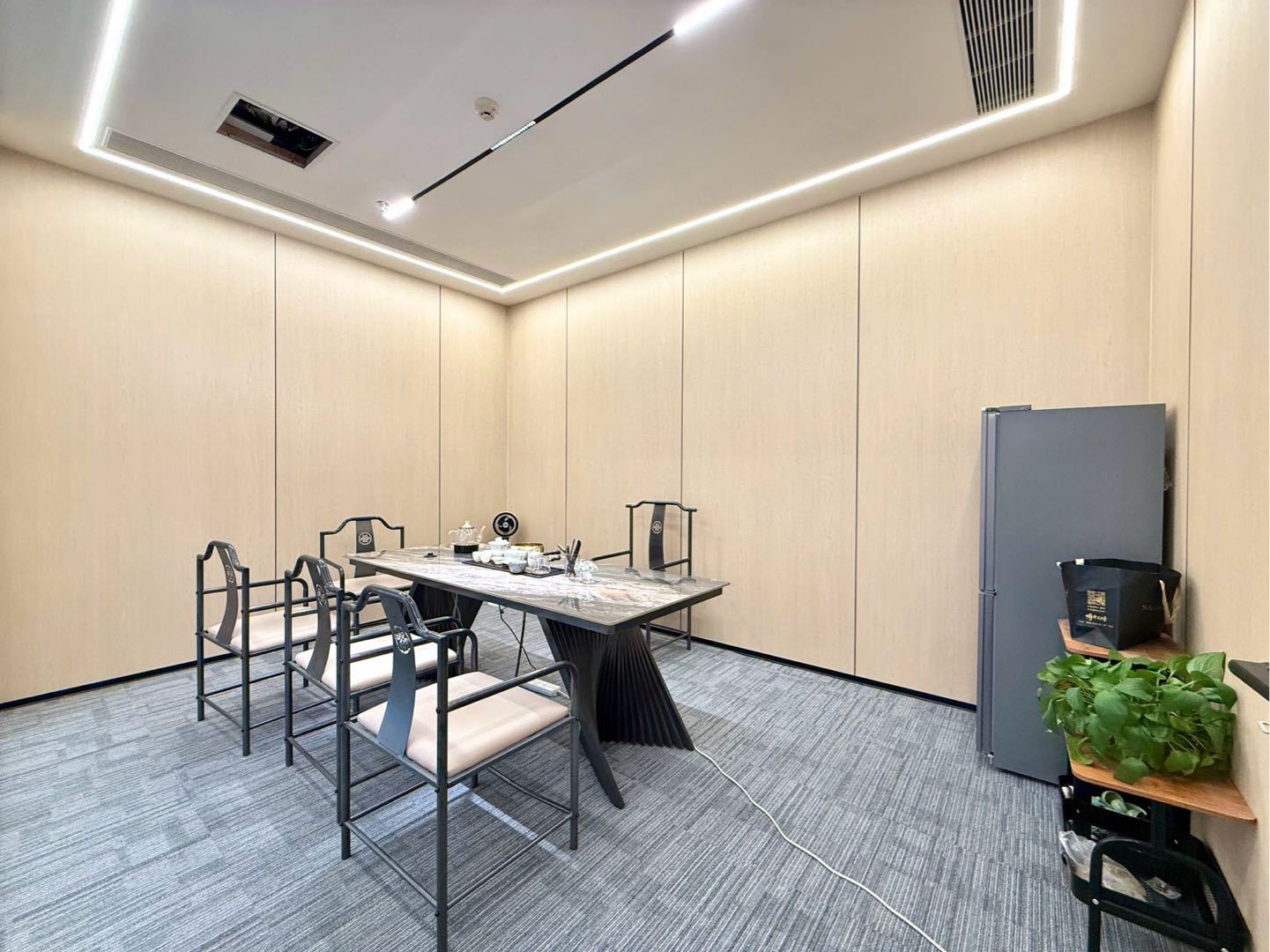 航天科技广场342平米豪装办公室出租_后海 - 办公空间资料图 9 航天科技广场 办公室隔间